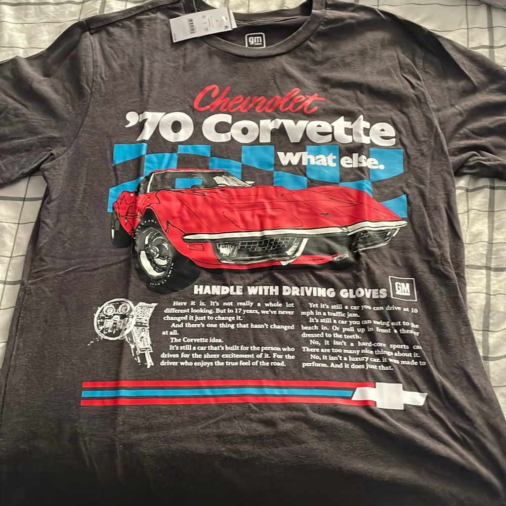 Corvette t-shirt, vintage style